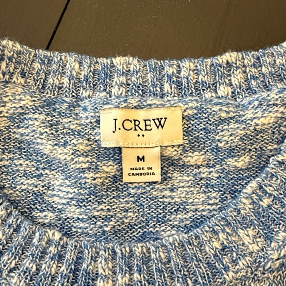 J. Crew blue Heather sweater - Picture 2 of 6